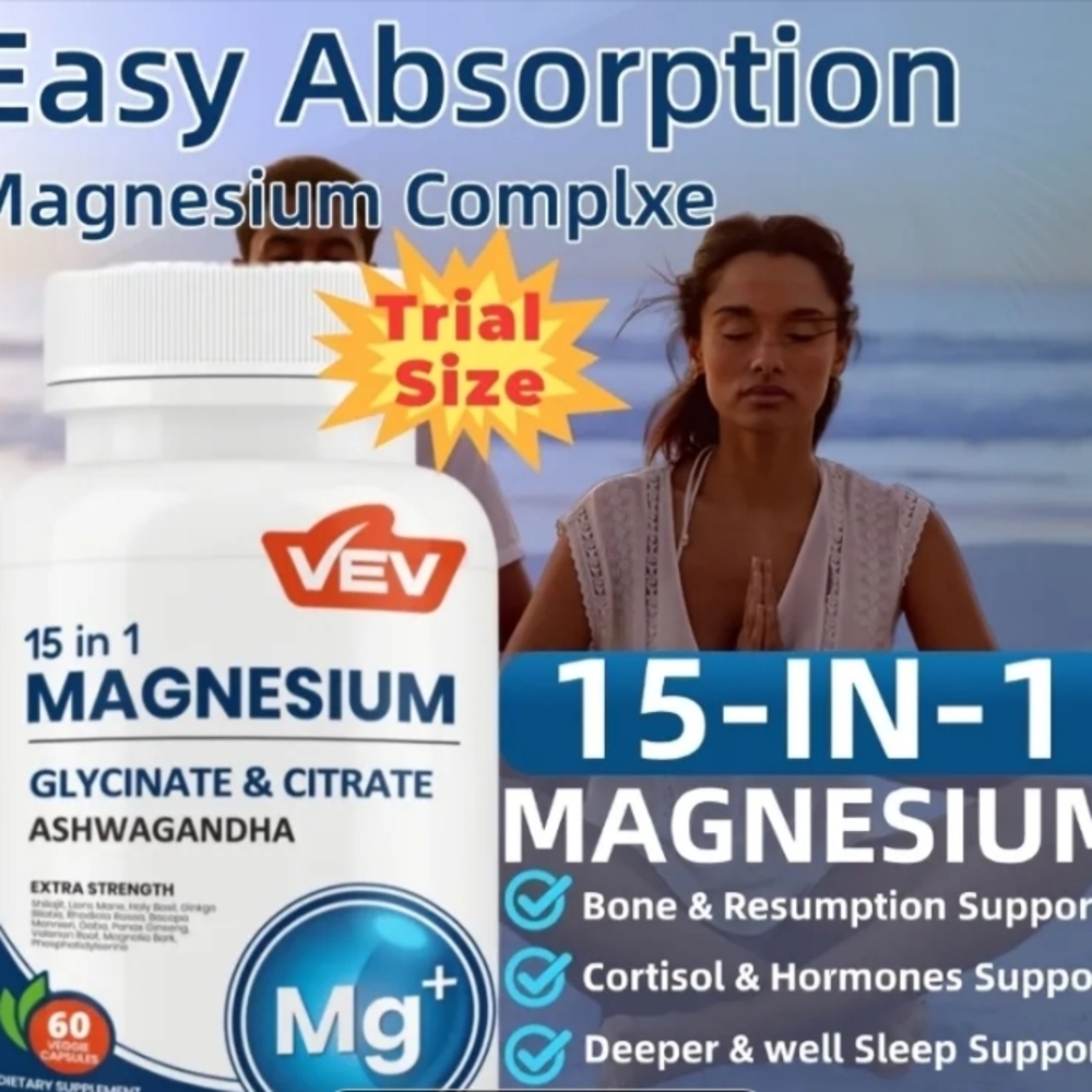 VEV 15-in-1 Magnesium Supplement